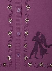 Disney Tangled Corona Suns Embroidered Women's Plus Cardigan - BoxLunch Exclusive