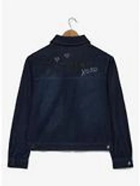 Disney Minnie Mouse Rhinestone Women's Denim Jacket - BoxLunch Exclusive