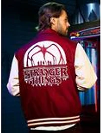 Stranger Things Logo Retro Varisty Jacket - BoxLunch Exclusive
