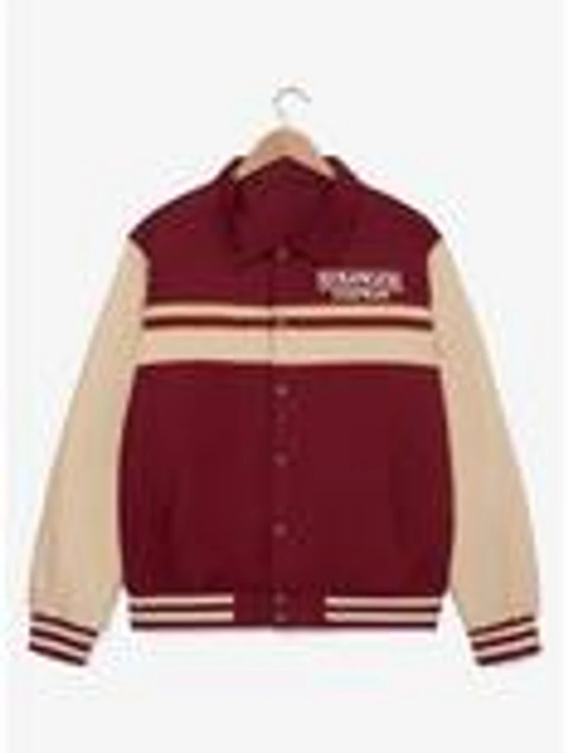 Stranger Things Logo Retro Varisty Jacket - BoxLunch Exclusive