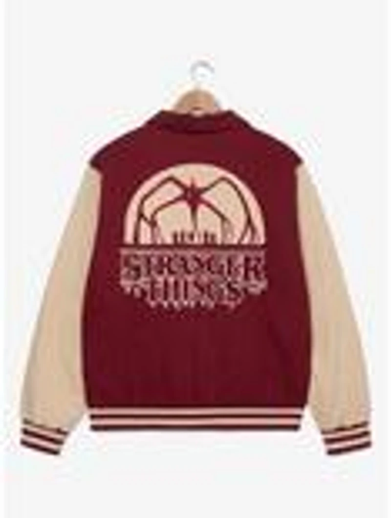 Stranger Things Logo Retro Varisty Jacket - BoxLunch Exclusive