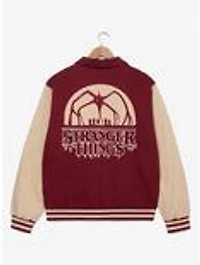 Stranger Things Logo Retro Varisty Jacket - BoxLunch Exclusive