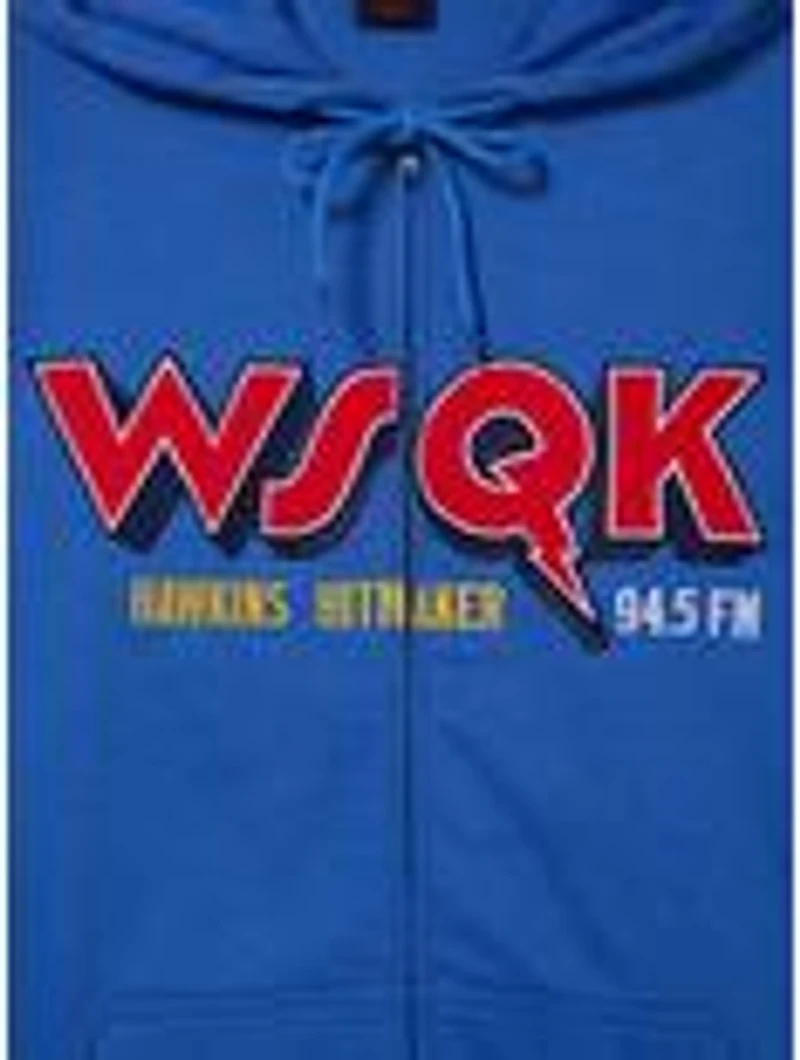 Stranger Things WSQK Hawkins Hitmaker Zippered Hoodie — BoxLunch Exclusive