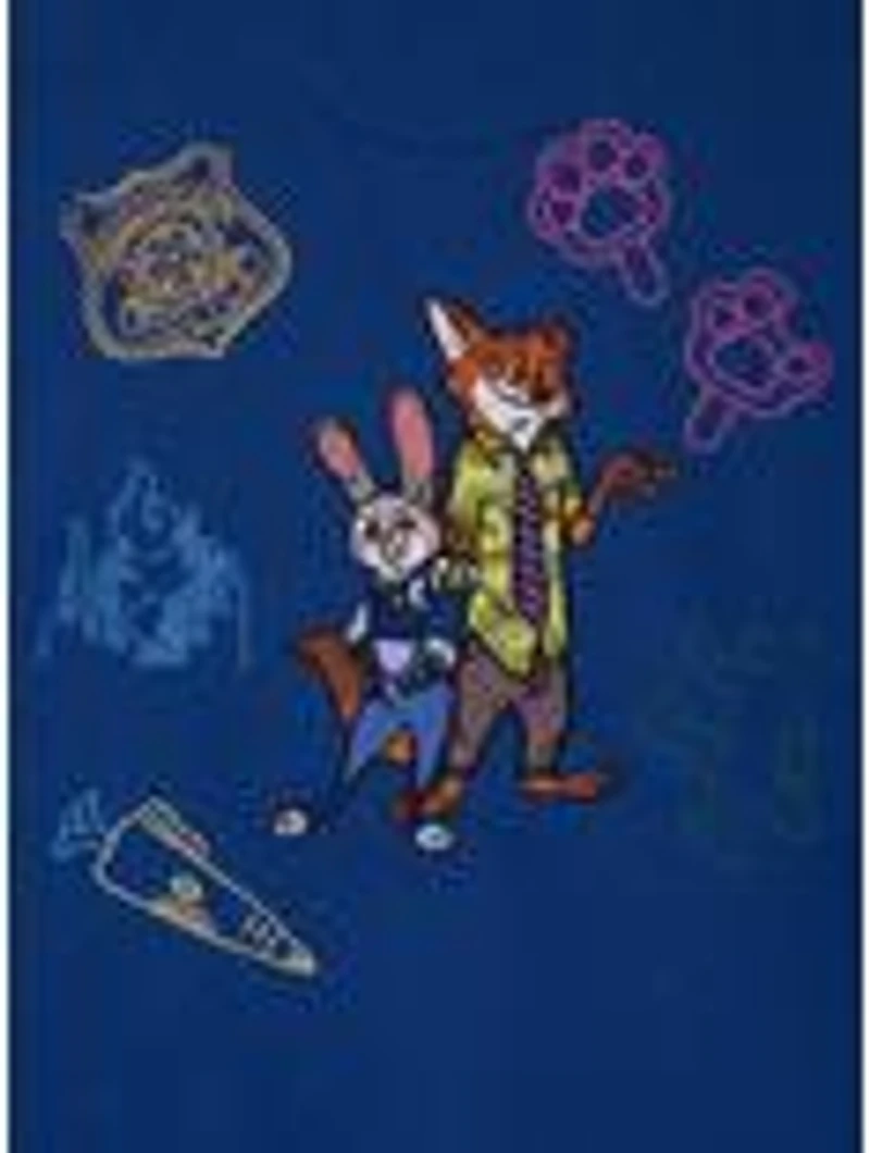 Disney Zootopia Embroidered Characters Zippered Hoodie - BoxLunch Exclusive
