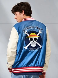 One Piece Jolly Roger Bomber Jacket — BoxLunch Exclusive