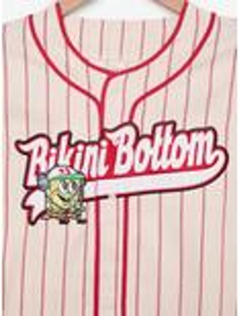 SpongeBob SquarePants Bikini Bottom Striped Baseball Jersey - BoxLunch Exclusive