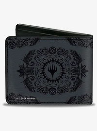 Magic: The Gathering Planeswalker Swamp Mana Traits Bifold Wallet