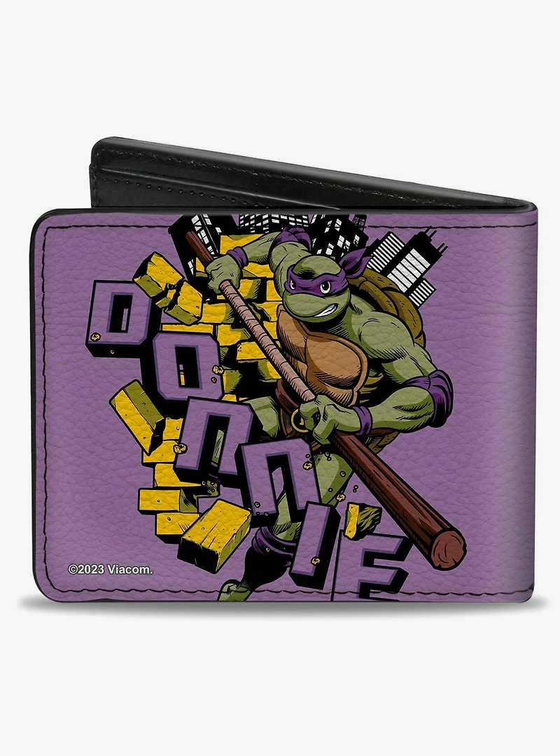 Teenage Mutant Ninja Turtles Donnie Action Pose Bifold Wallet