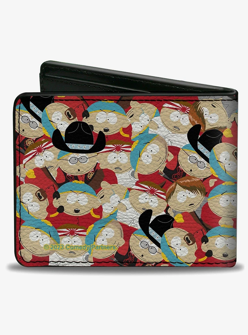 South Park Eric Cartman Poses Stacked Bifold Wallet