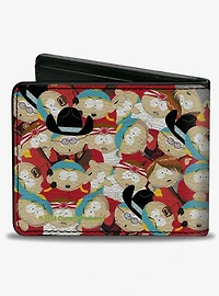 South Park Eric Cartman Poses Stacked Bifold Wallet