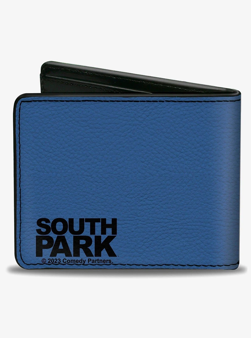 South Park Stan Face Character Close Up Bifold Wallet