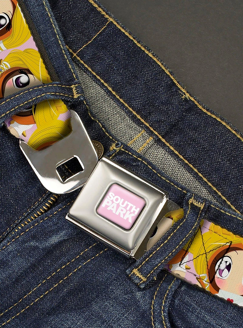 South Park Princess Kenny Expressions Seatbelt Buckle Belt