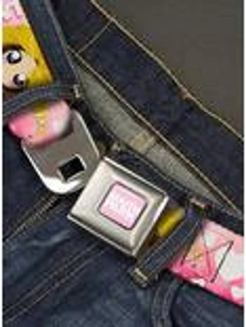 South Park Princess Kenny Poses and Text Seatbelt Buckle Belt