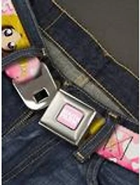 South Park Princess Kenny Poses and Text Seatbelt Buckle Belt