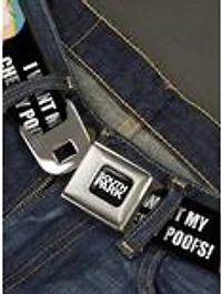 South Park Cartman I Want My Cheesy Poofs Pose Seatbelt Buckle Belt