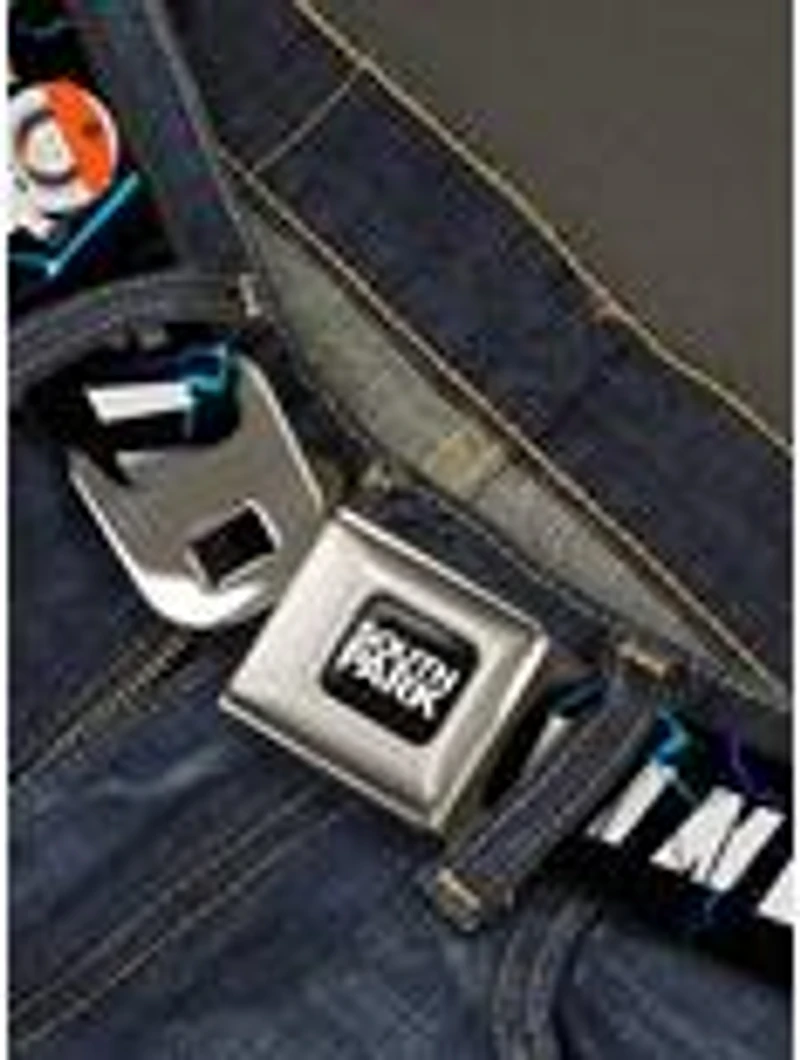 South Park Boy Band Fingerbang Lightning Pose Seatbelt Buckle Belt