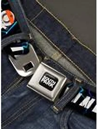 South Park Boy Band Fingerbang Lightning Pose Seatbelt Buckle Belt