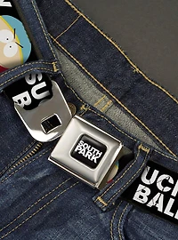 South Park Cartman Suck My Balls Pose Seatbelt Buckle Belt