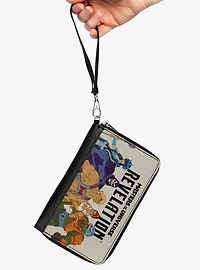 Masters of the Universe Revelation Group and Logo Zip Around Wallet