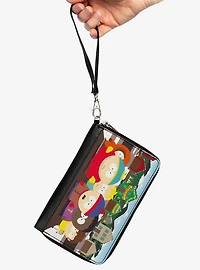South Park Privacy Tour Boys Group Scene Zip Around Wallet