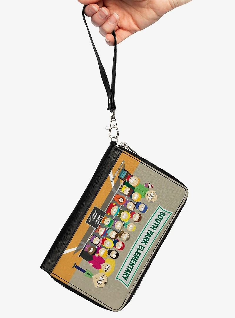 South Park Elementary 4th Grade Class Picture Zip Around Wallet