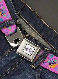 Furby Furbmojis Lol Icons Collage Seatbelt Buckle Belt