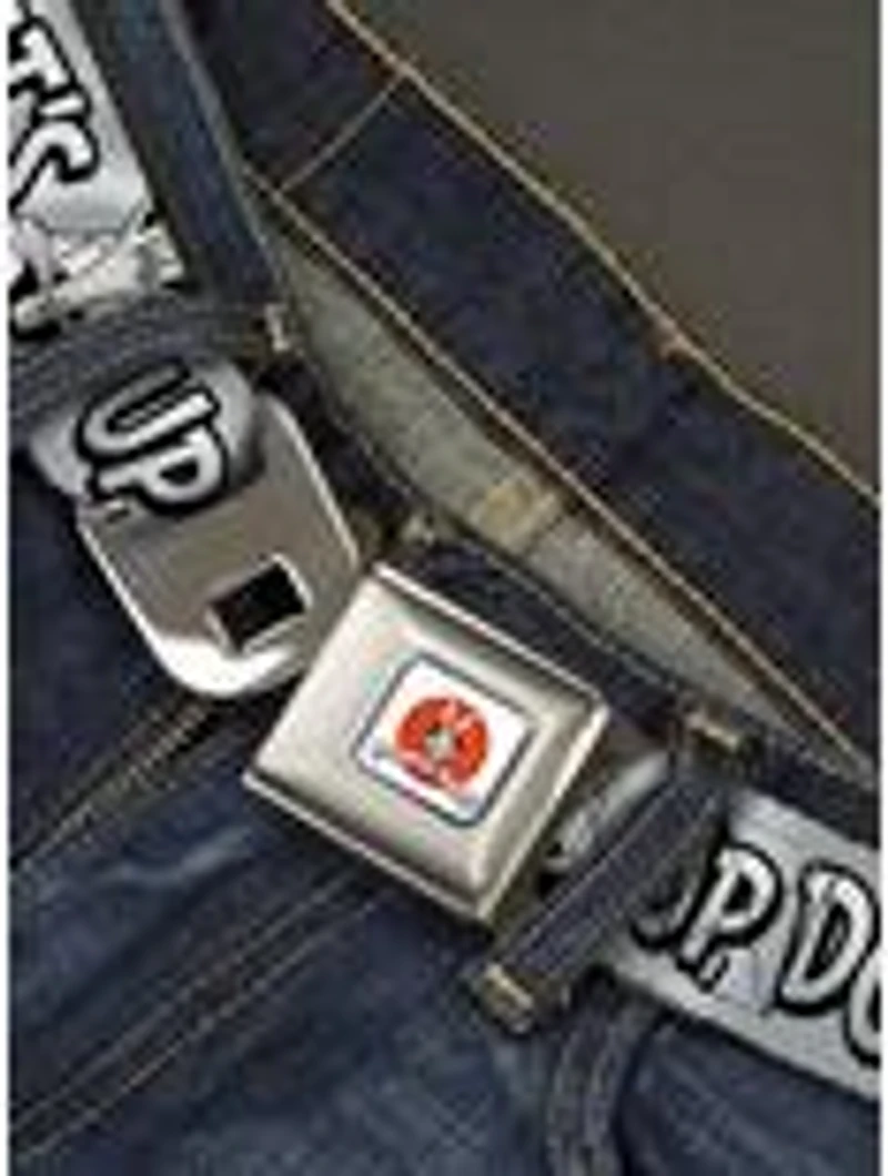 Looney Tunes Bugs Bunny What's Up Doc Pose Seatbelt Buckle Belt