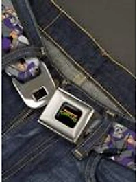Teenage Mutant Ninja Turtles Shredder Poses Seatbelt Buckle Belt
