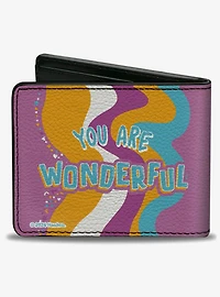Furby You Are Wonderful Running Pose Bifold Wallet