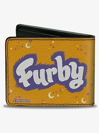 Furby Orange Furby Word To The Furb Heart Pose Bifold Wallet
