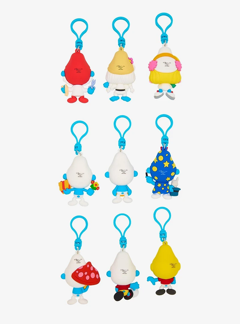 The Smurfs Blind Bag Figural Bag Clip
