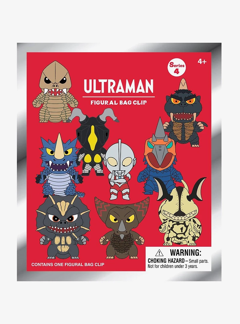 Ultraman Series 4 Blind Bag Figural Bag Clip