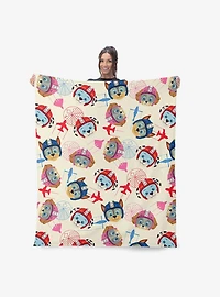 Paw Patrol Air Rescue Pattern 40x50" Silk Touch Throw Blanket