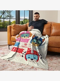 Paw Patrol Mission Air Rescue 60x80" Silk Touch Throw Blanket