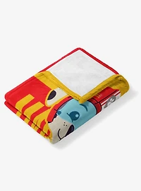 Paw Patrol Marshall Fired Up 60x80" Silk Touch Throw Blanket