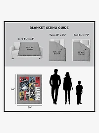 Mortal Kombat Test Your Might Silk Touch Throw Blanket