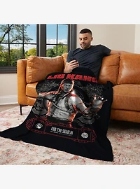 Mortal Kombat Liu Kang For the Shaolin Silk Touch Throw Blanket