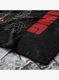 Mortal Kombat Liu Kang For the Shaolin Silk Touch Throw Blanket