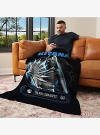Mortal Kombat Kitana Learn Respect Silk Touch Throw Blanket