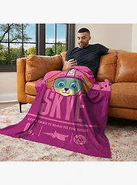Paw Patrol High to the Skye 50x60" Silk Touch Throw Blanket