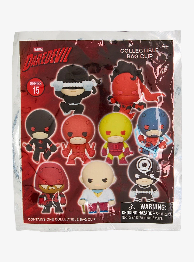 Marvel Daredevil Character Blind Bag Figural Bag Clip