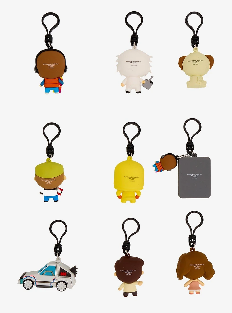 Back to the Future 40th Anniversary Blind Bag Figural Bag Clip