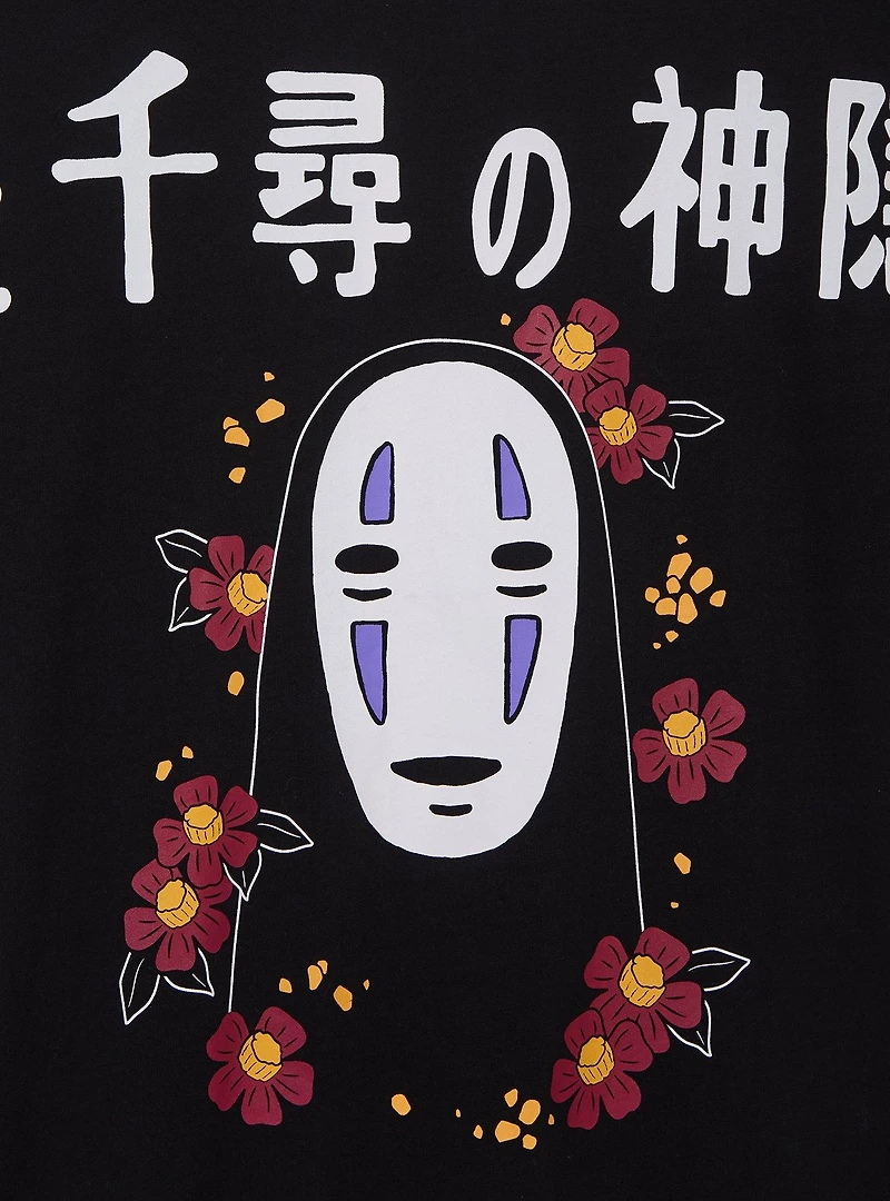 Studio Ghibli® Spirited Away No-Face Floral T-Shirt - BoxLunch Exclusive