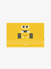 Disney Wall-E Yellow Triple Insulated Tumbler Travel Cup