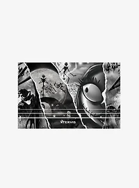 Disney Nightmare Before Christmas Torn Collage Triple Insulated Tumbler Travel Cup