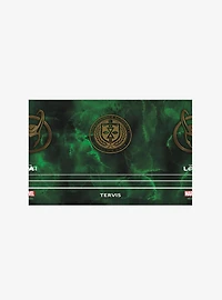 Marvel Loki Green Crest Triple Insulated Tumbler Travel Cup