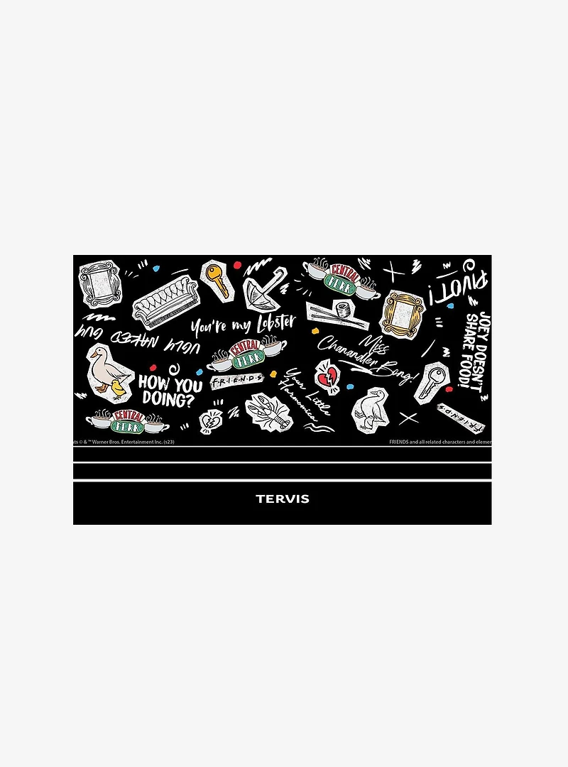 Friends Collage Triple Insulated Tumbler Travel Cup