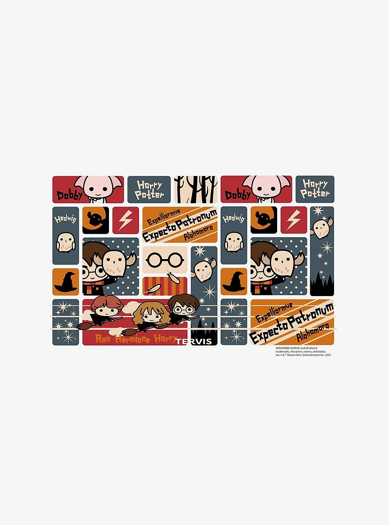 Harry Potter Charms Tiles Triple Insulated Tumbler Travel Cup