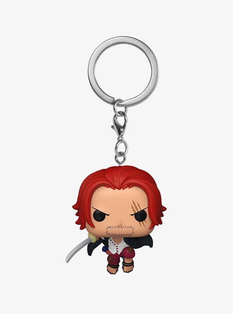 Funko Pocket Pop! One Piece Shanks Vinyl Keychain - BoxLunch Exclusive