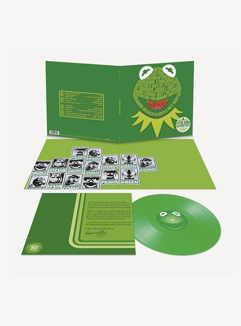 The Muppets: The Green Album O.S.T. Vinyl LP